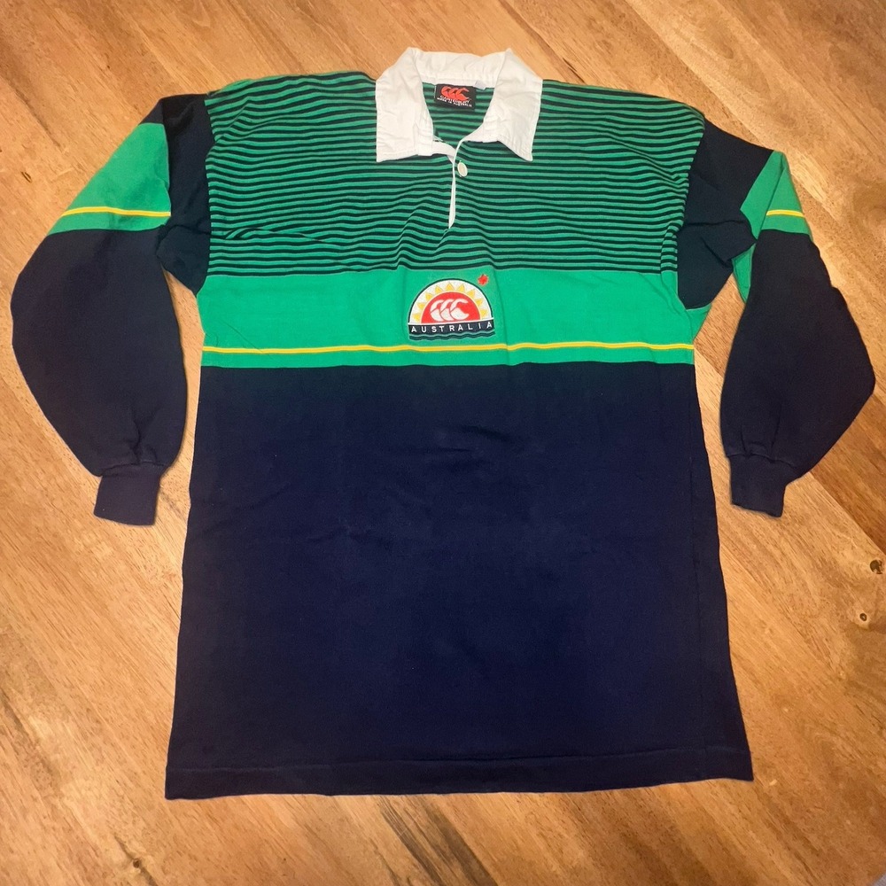 Vintage‎ Authentic International Rugby Jersey Canterbury Australia Sz XL
